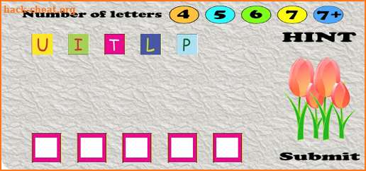 Jumble Scramble - Multilevel Jumbled Word Game screenshot