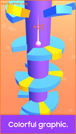 Jump Ball 2019: Bounce On Tower Tile screenshot