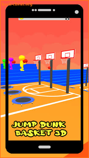 Jump Dunk Basket 3D Master screenshot
