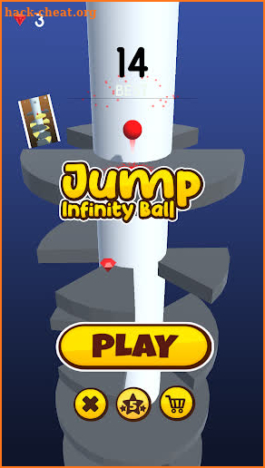 Jump Infinity Ball arcade Game - 점프게임 아케이드게임 screenshot