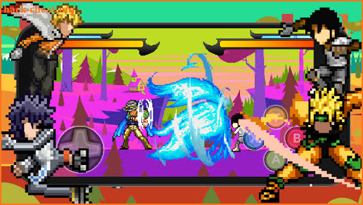 Jump Manga Crossover Fighting screenshot
