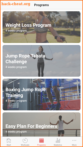 Jump Rope Workout Program screenshot