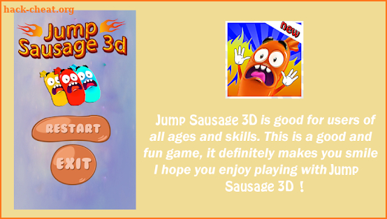 Jump Sausage 3D screenshot