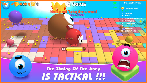 JumpBall.io screenshot