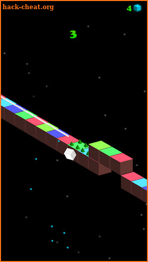 Jumping Game | Cube Jump Mega Ramp | Space Game screenshot