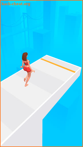 Jumping Girl 3D screenshot