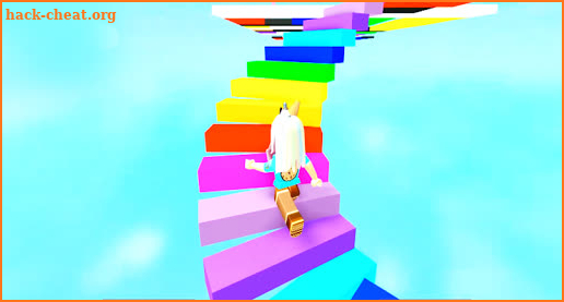 Jumping Into Random Rainbows Game Play Obby Guide screenshot