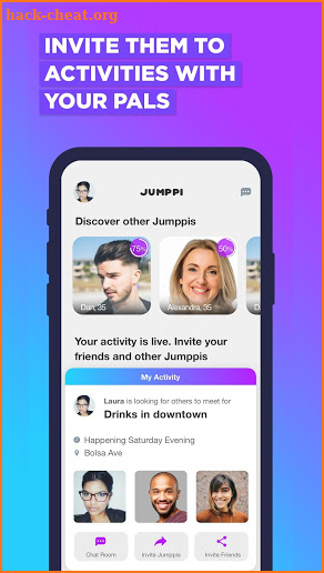Jumppi: socialise & date, in fun group activities! screenshot