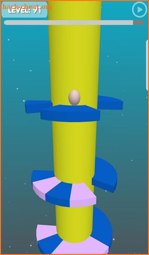 Jumpy Ball Drop Game screenshot
