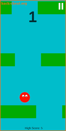 JUMPY BALL—Vertical Flappy Game screenshot