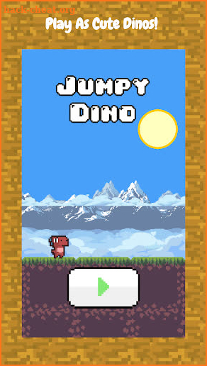 Jumpy Dino: 8-Bit Endless Runner screenshot