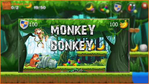 jungle 2 banana monkey running screenshot
