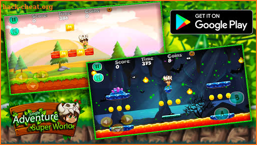 Jungle Adventure In Super World screenshot