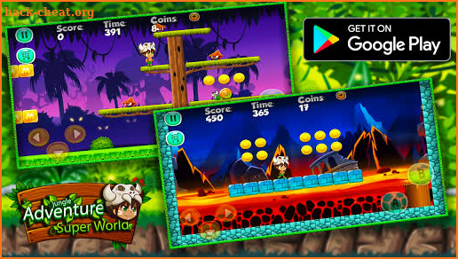 Jungle Adventure In Super World screenshot