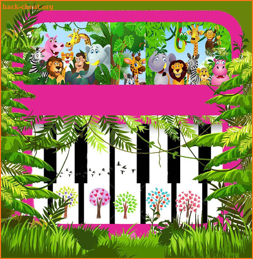 Jungle and Animals Kids Piano screenshot