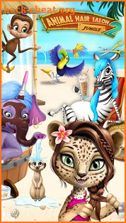 Jungle Animal Hair Salon 2 - Tropical Pet Makeover screenshot