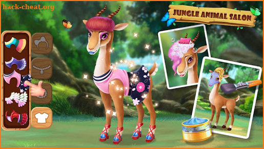 Jungle Animal Makeup screenshot