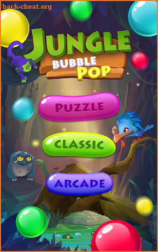 Jungle Bubble Adventure screenshot