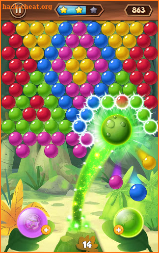 Jungle Bubbles screenshot