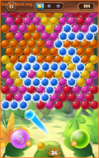 Jungle Bubbles screenshot