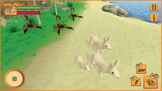 Jungle Bunny Rabbit Simulator screenshot