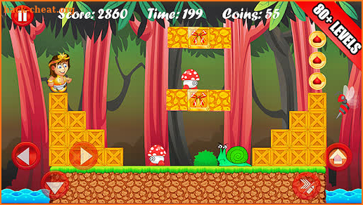 Jungle Castle Run X screenshot