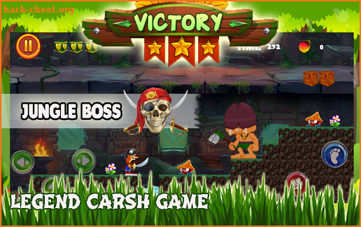 Jungle Crash Adventure Run Game Free screenshot