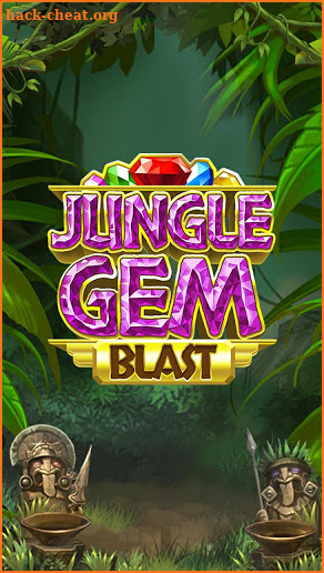 Jungle Gem Blast: Match 3 Jewel Crush Puzzles screenshot