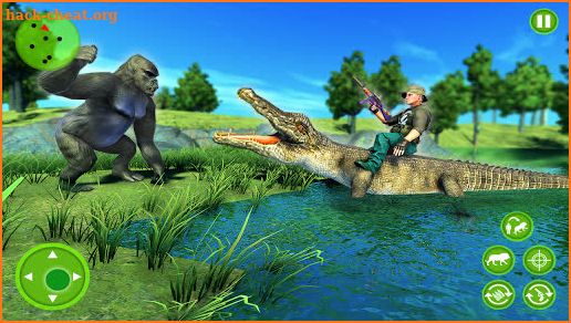 Jungle Lost Island - Jungle Adventure Hunting Game screenshot