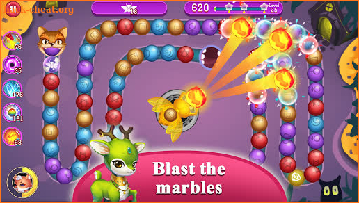 Jungle Marble Blast - Friends Mission screenshot