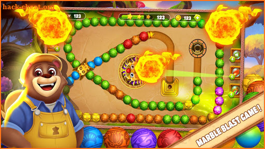 Jungle Marble Zumla Blast screenshot
