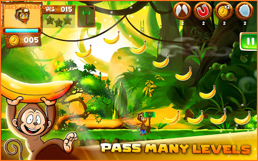 Jungle Monkey Adventure Game Forest Run screenshot