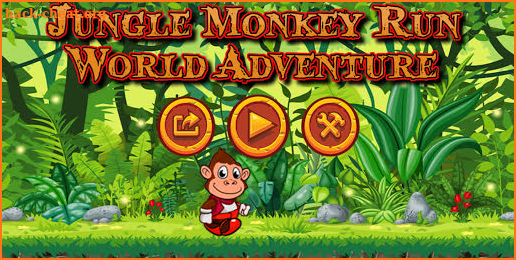 Jungle Monkey Run - World Adventure screenshot