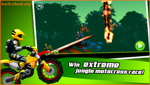 Jungle Motocross Extreme Racing screenshot