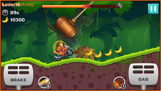 Jungle Motorcycle Racing - Monkey Hill Climb screenshot