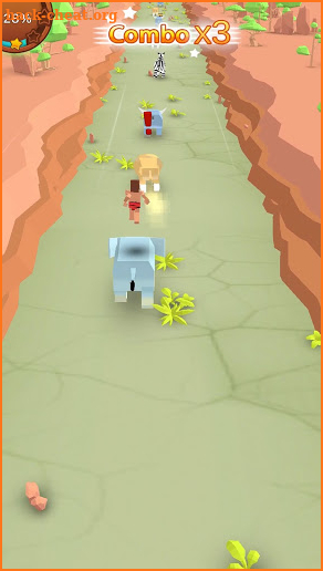 Jungle Rush 3D screenshot