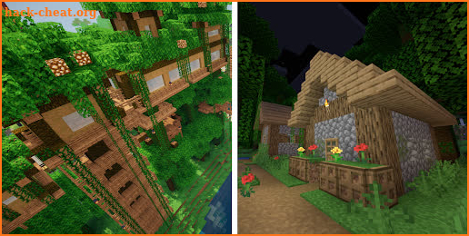 Jungle Village Maps for Minecraft screenshot