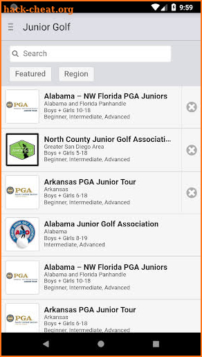 Junior Golf screenshot