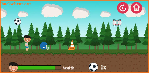 Junior Kickers - A Football Injury Prevention Game screenshot