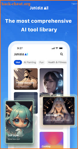 JunLaLa AI screenshot