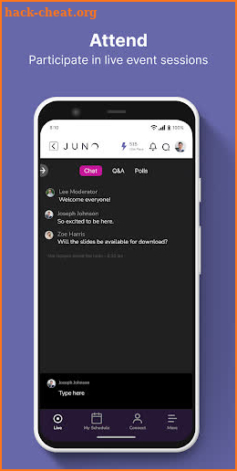 Juno Live screenshot