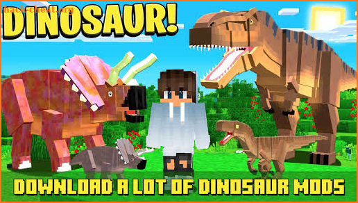 Jurassic Craft Mod - Dinosaur Addon screenshot