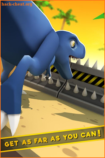 Jurassic Dino: Blue Raptor Trainer Race Game screenshot