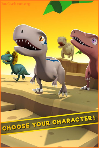 Jurassic Dino: Blue Raptor Trainer Race Game screenshot