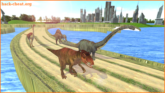 Jurassic Dino Island Racing Games screenshot
