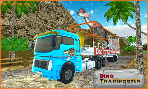 Jurassic Dinosaur Transport Truck Driver Game 2K20 screenshot