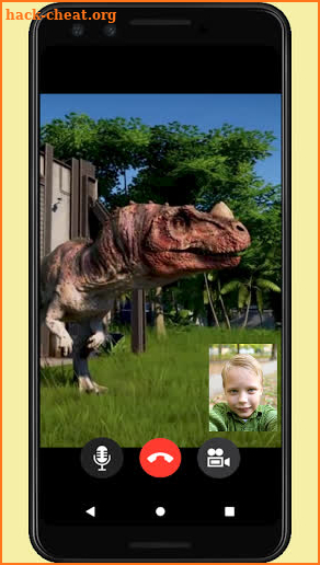 Jurassic Fake Call - Dino World Prank Dial screenshot
