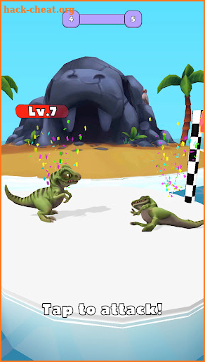 Jurassic Merge Run screenshot