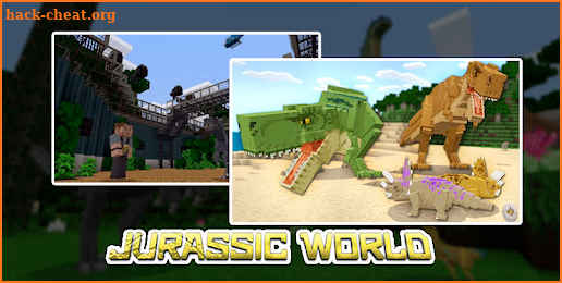 Jurassic Minecraft World MCPE screenshot