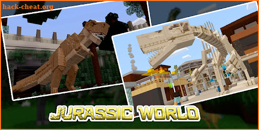 Jurassic Minecraft World MCPE screenshot